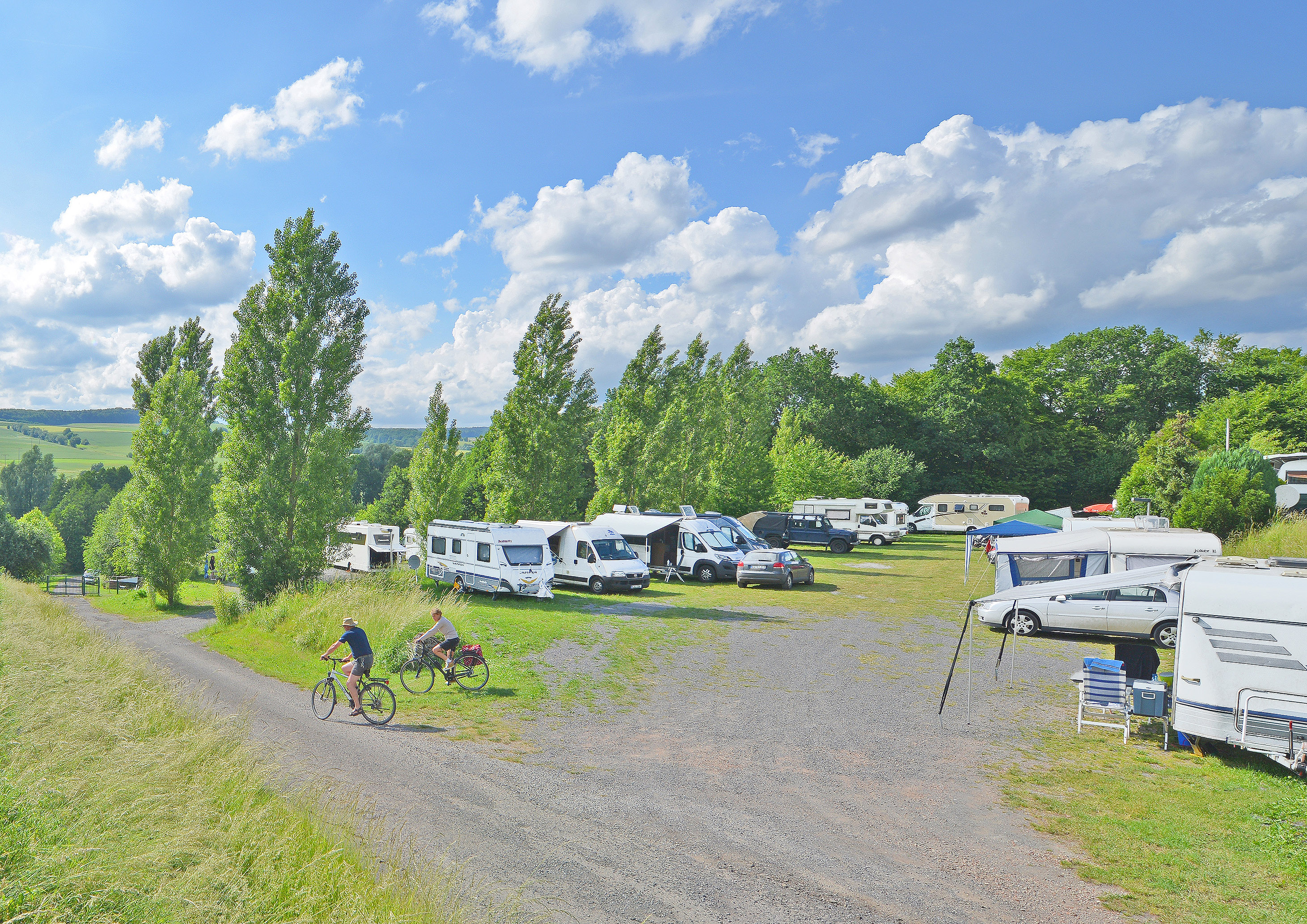 Campingplätze - Klassifizierung (z.B. Sterne): Eins - Camping - und Reisemobilstellplatz Thulbatal