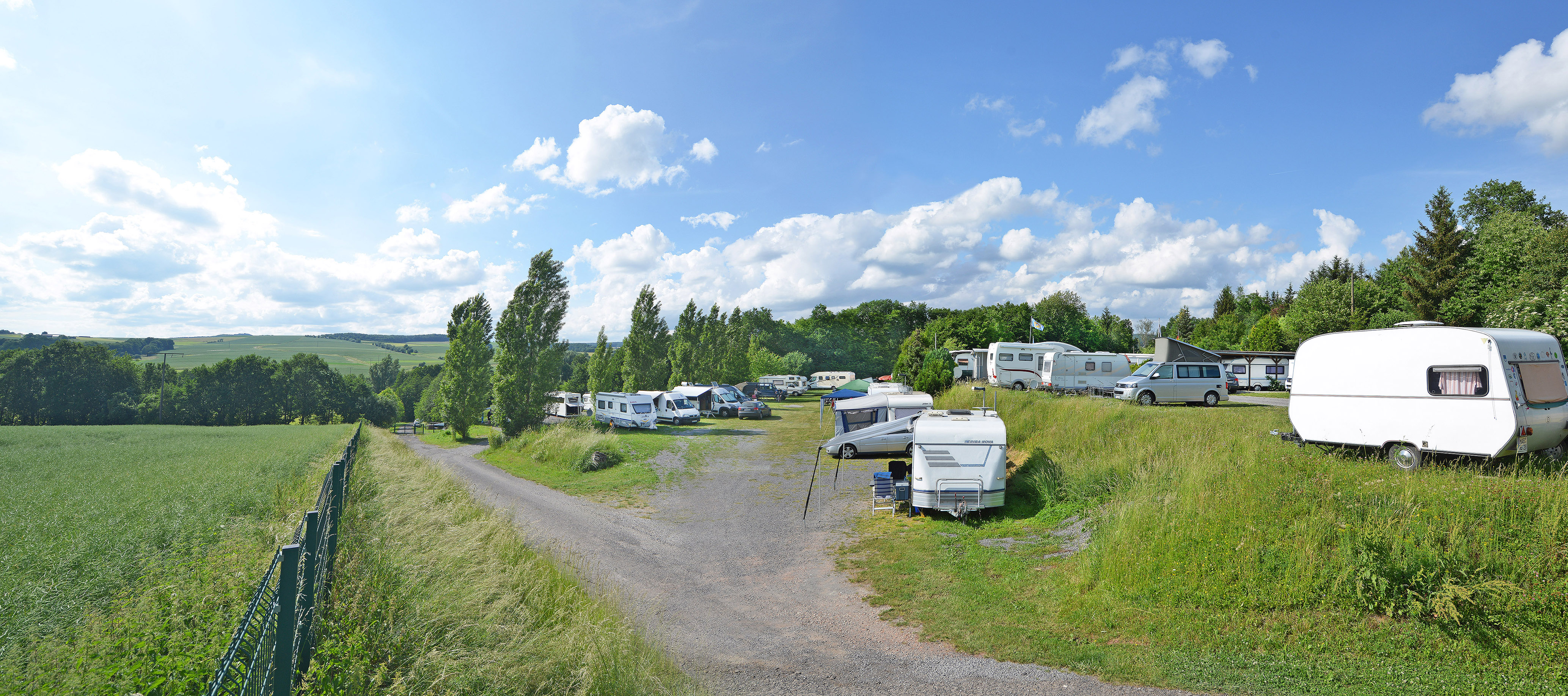 Campingplätze - Klassifizierung (z.B. Sterne): Eins - Camping - und Reisemobilstellplatz Thulbatal