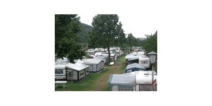 Campingplätze - Klassifizierung (z.B. Sterne): Drei - Franken - Camping Karlstadt am Schwimmbad