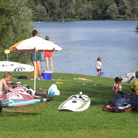 Campingplatz: Badespaß - See Camping Günztal
