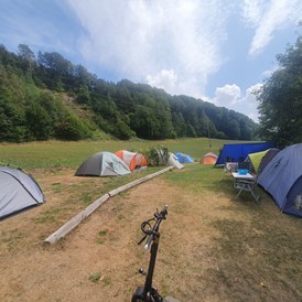 Campingplatz: Campingplatz am Marktler Badesee