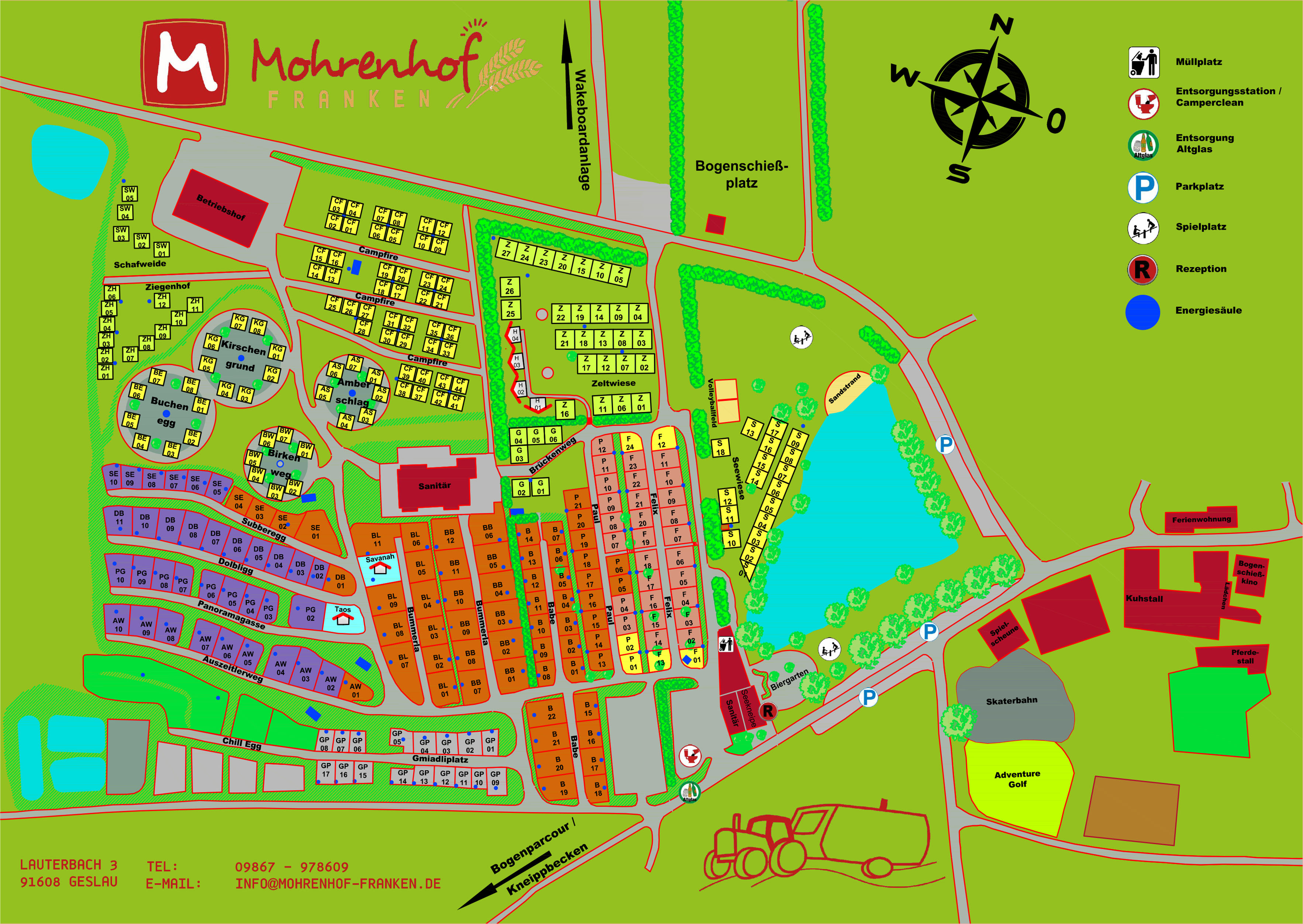 Campingplatz: Mohrenhof Franken