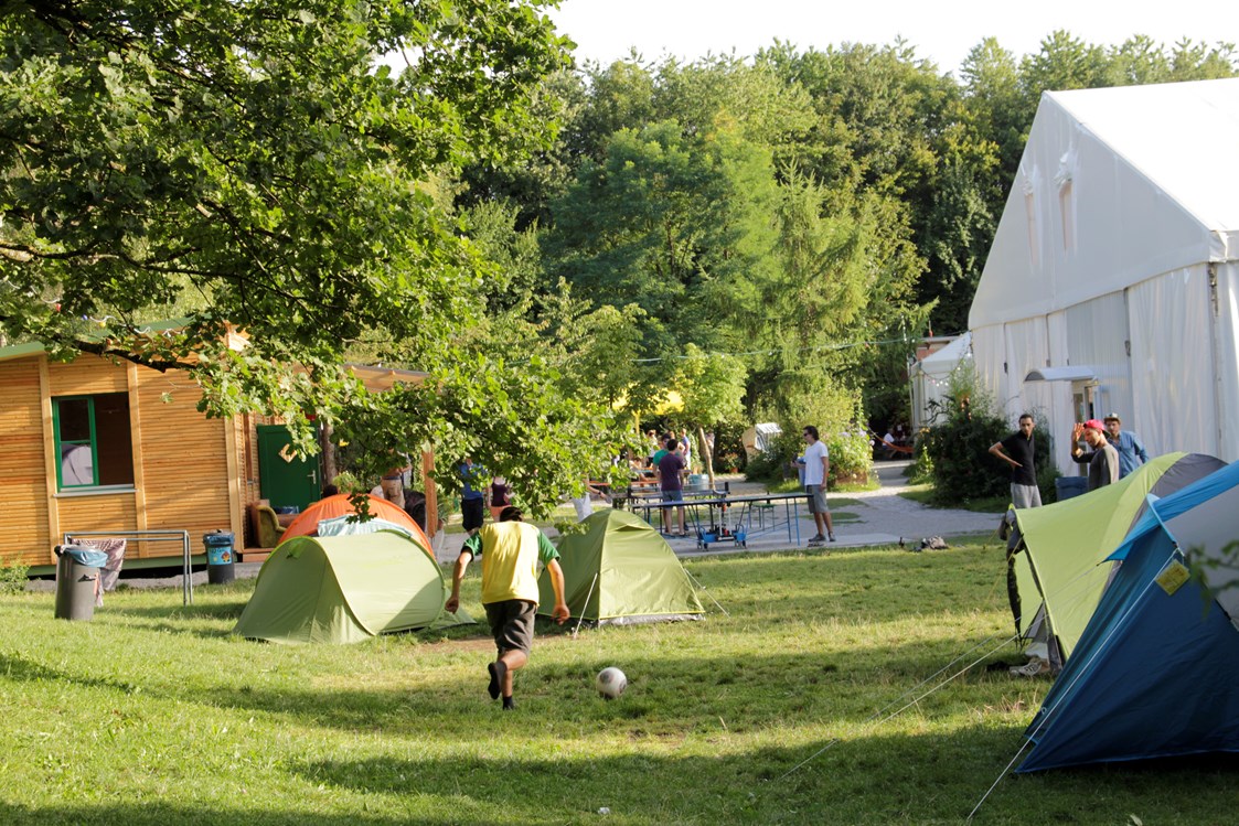 Campingplatz: Jugendübernachtungscamp THE TENT