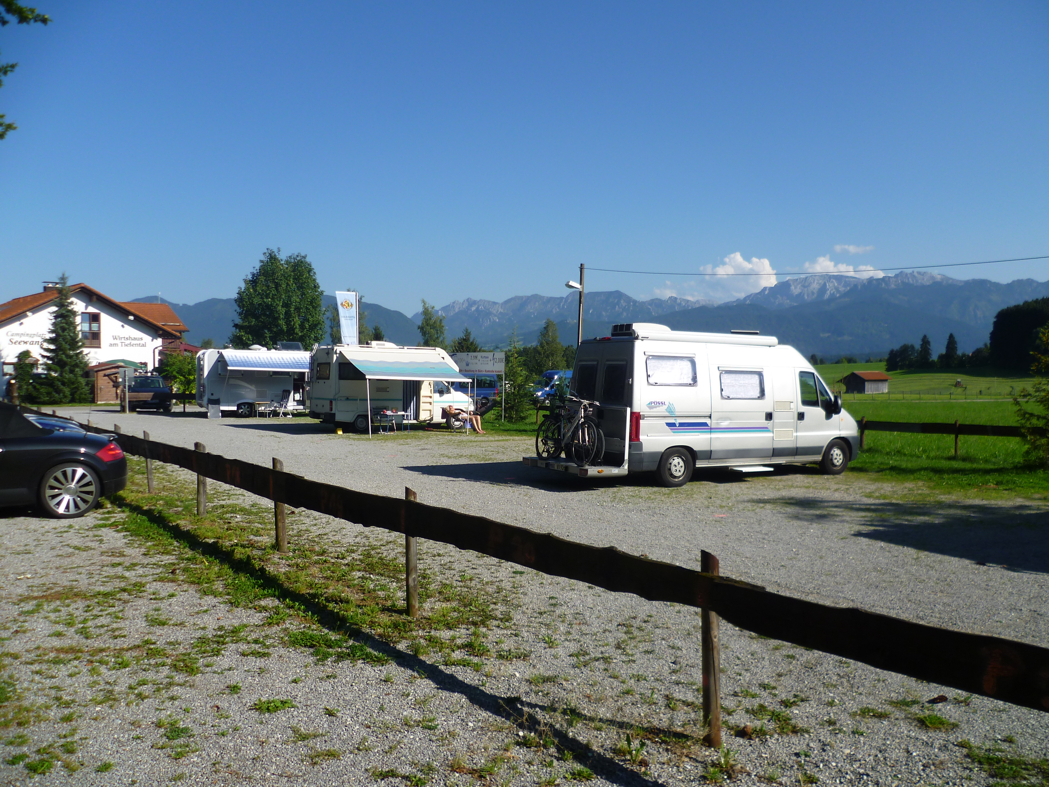 Campingplatz: Campingplatz Seewang