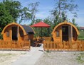 Campingplatz: Unsere gemütlichen Campingfässer - Camping Gutshof Donauried