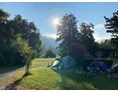 Campingplatz: besonders Idyllisch unsere Zeltwiese - Main Camp Resort
