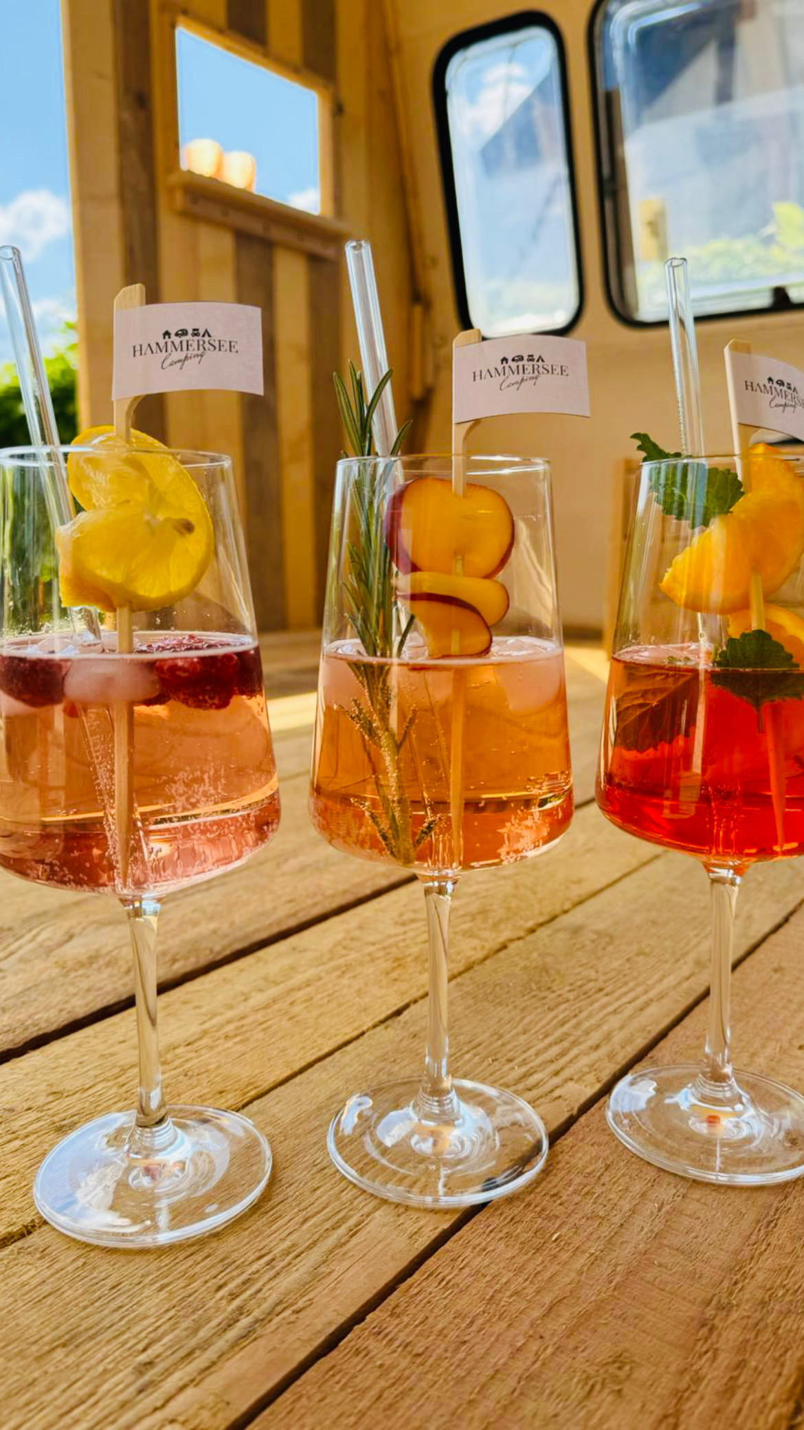 Campingplatz: Kühle Getränke, Cocktails und Eis im Kiosk - Hammersee Camping